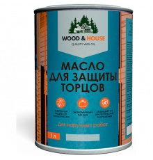 МАСЛО ДЛЯ ЗАЩИТЫ ТОРЦОВ WOOD & HOUSE