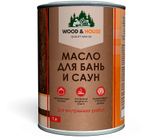 МАСЛО ДЛЯ БАНЬ И САУН WOOD & HOUSE