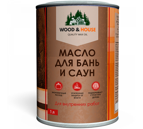 Приобрести МАСЛО ДЛЯ БАНЬ И САУН WOOD & HOUSE в Новом Уренгое, Ямало-Ненецкий автономный округ