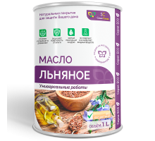ЛЬНЯНОЕ МАСЛО (с добавлением скипидара, пихты)